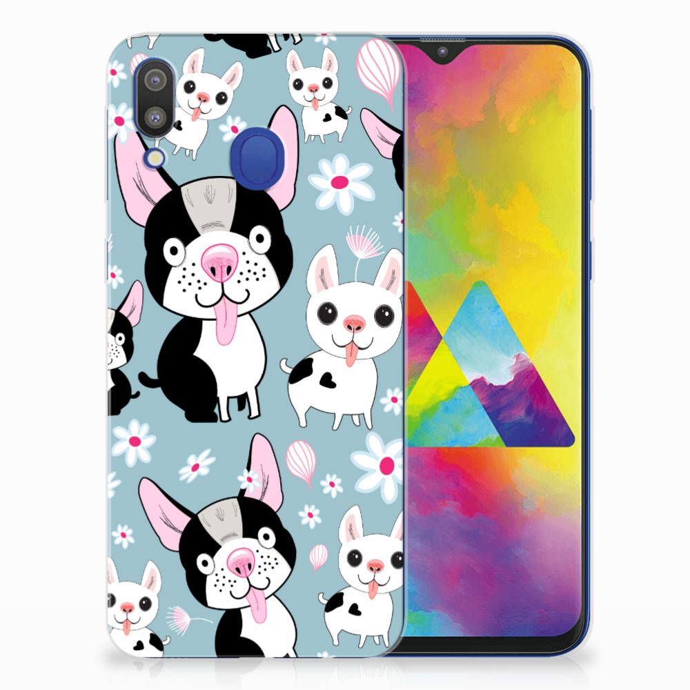 Samsung Galaxy M20 (Power) TPU Hoesje Hondjes