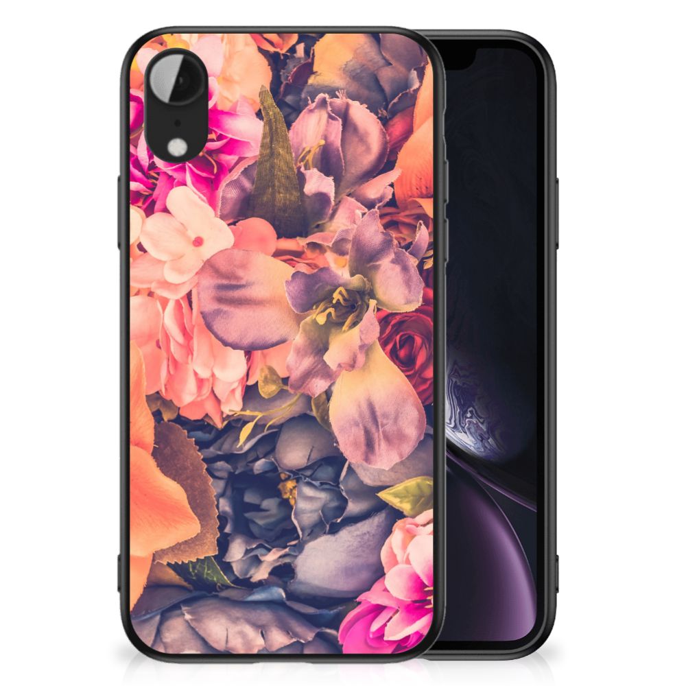 Apple iPhone XR Bloemen Hoesje Bosje Bloemen