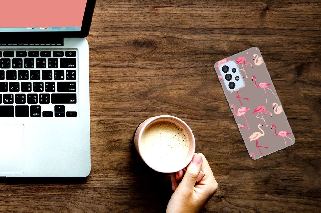 Samsung Galaxy A53 5G TPU Hoesje Flamingo B2C Telecom