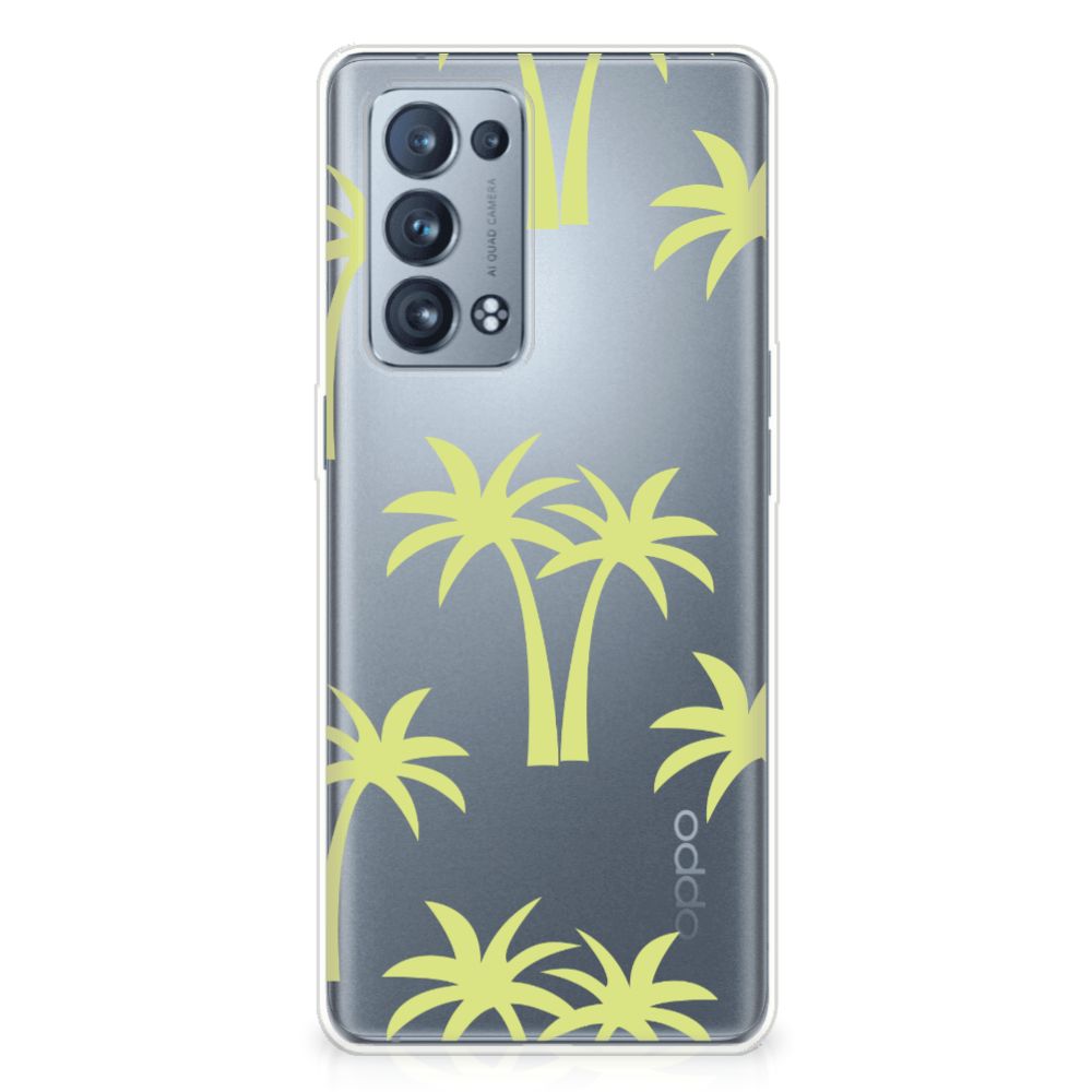 OPPO Reno 6 Pro Plus 5G TPU Case Palmtrees