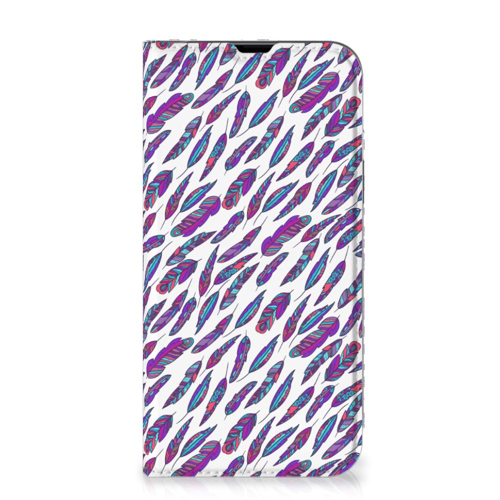 iPhone 13 Pro Max Hoesje met Magneet Feathers Color - B2C Telecom