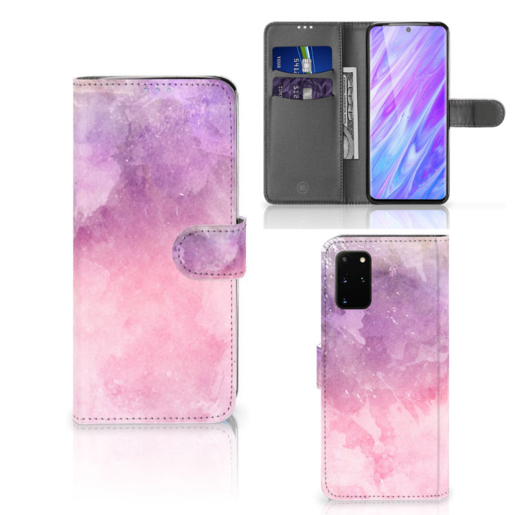 Hoesje Samsung Galaxy S20 Plus Pink Purple Paint