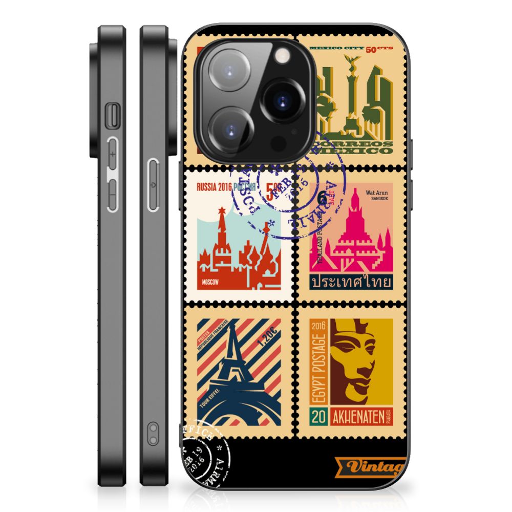 iPhone 14 Pro TPU Backcover Postzegels B2C Telecom