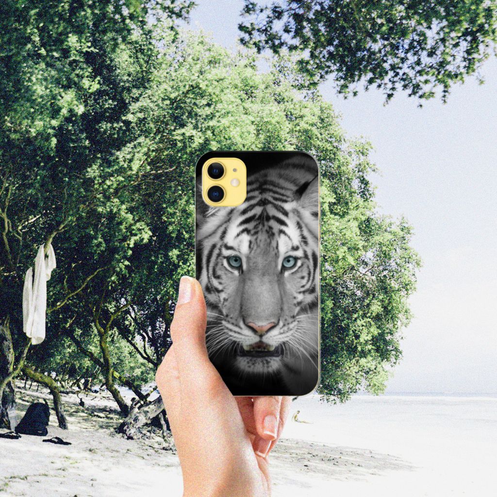 Apple iPhone 11 TPU Hoesje Tijger