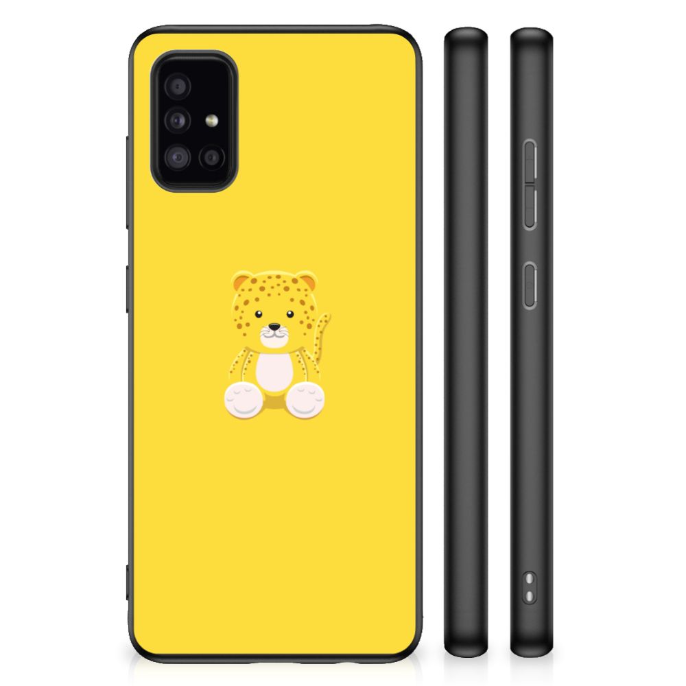 Samsung Galaxy A51 Bumper Hoesje Baby Leopard B2C Telecom