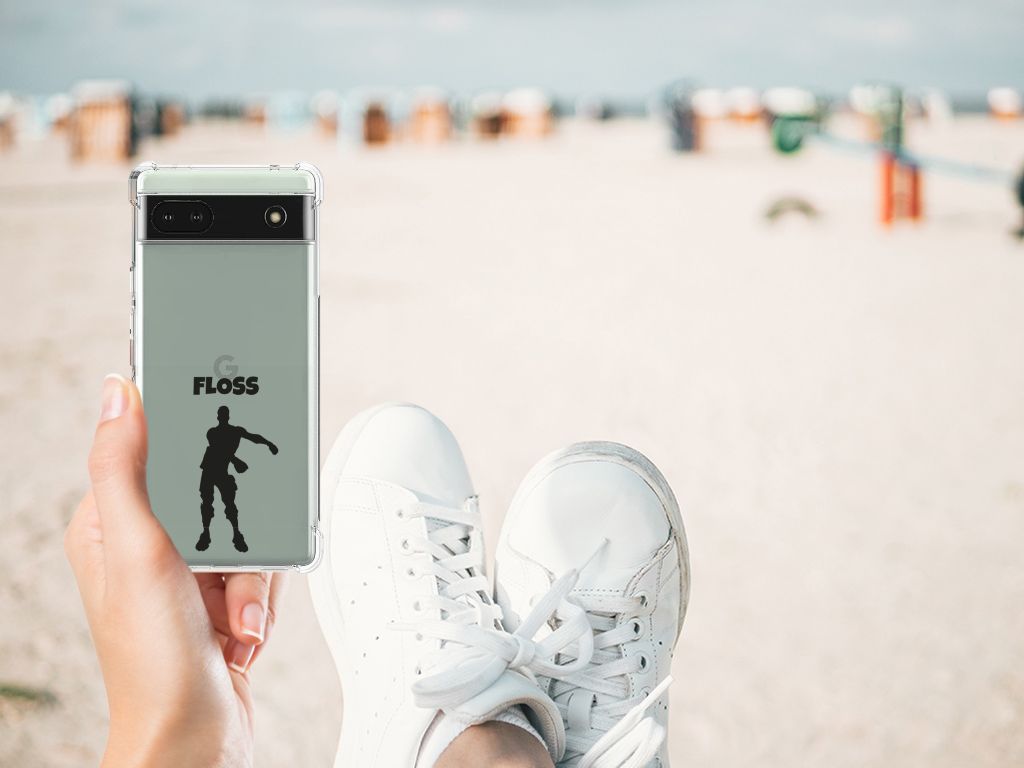 Google Pixel 6A Stevig Bumper Hoesje Floss B2C Telecom