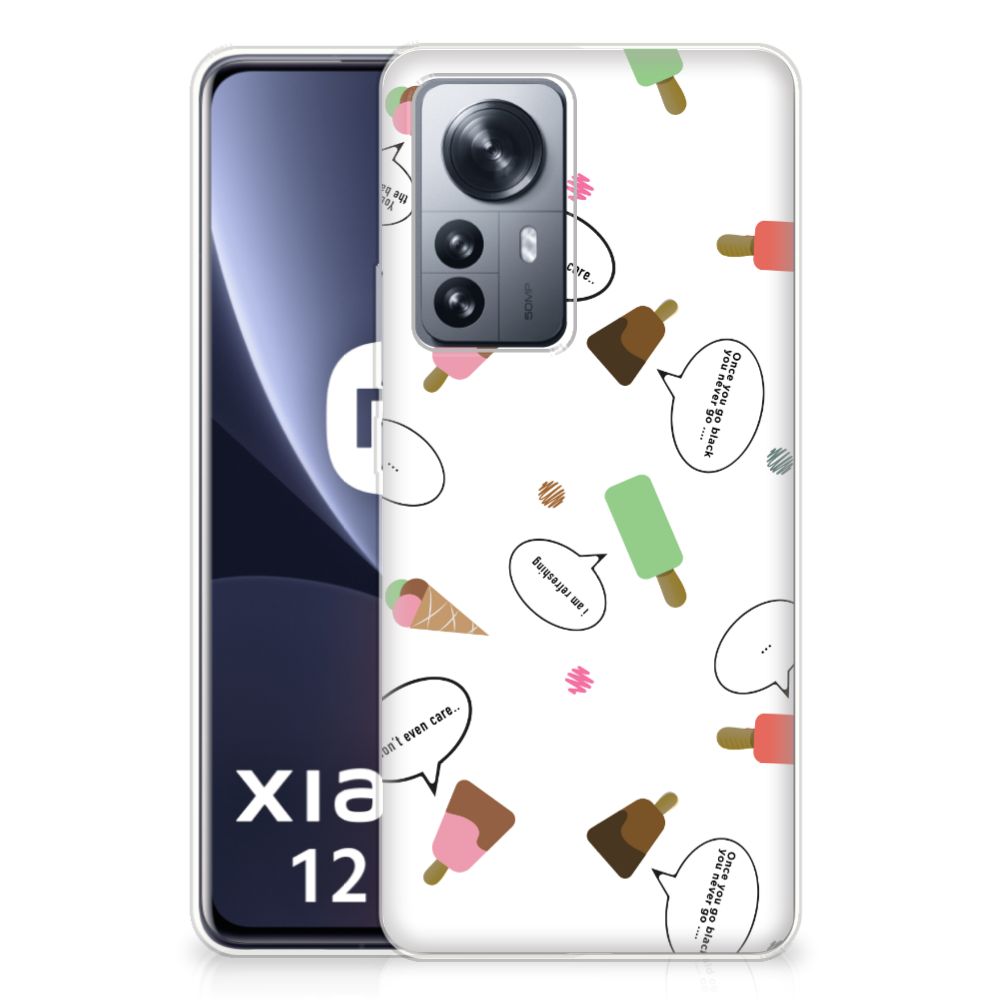 Xiaomi 12 Pro Siliconen Case IJsjes B2C Telecom