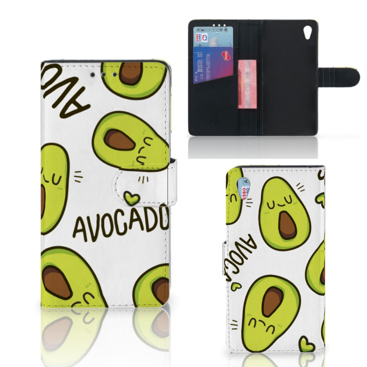 Sony Xperia Z3 Leuk Hoesje Avocado Singing