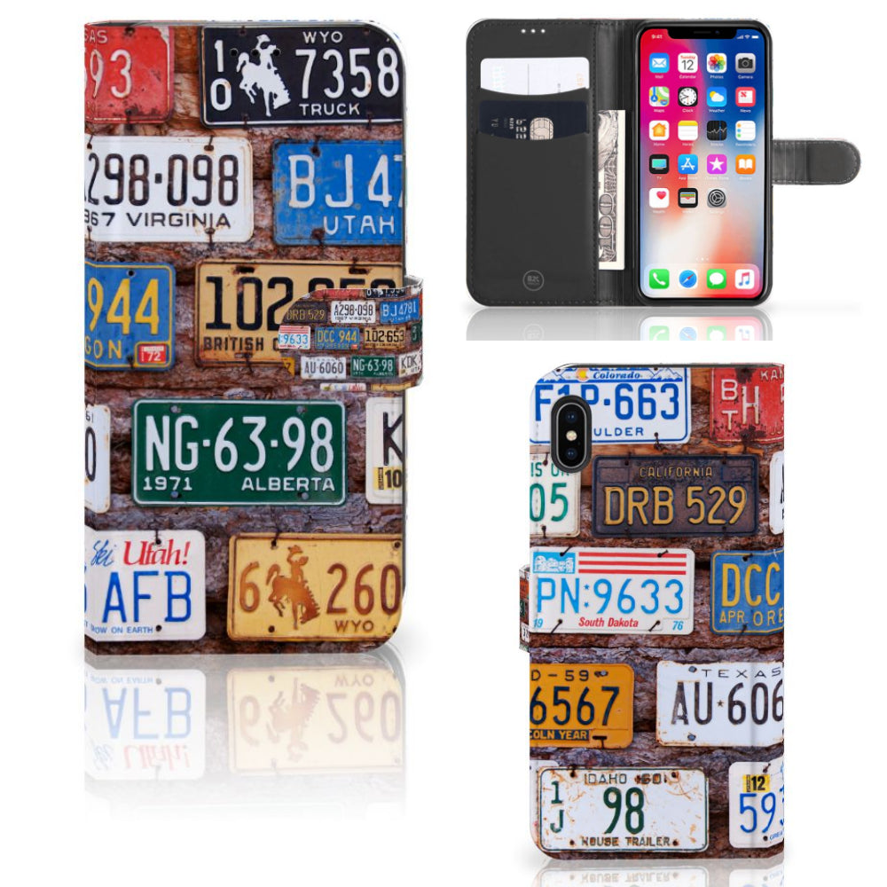 Apple iPhone Xs Max Telefoonhoesje met foto Kentekenplaten