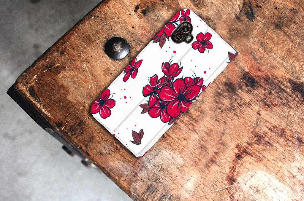 Samsung Galaxy Xcover 6 Pro Smart Cover Blossom Red - B2C Telecom