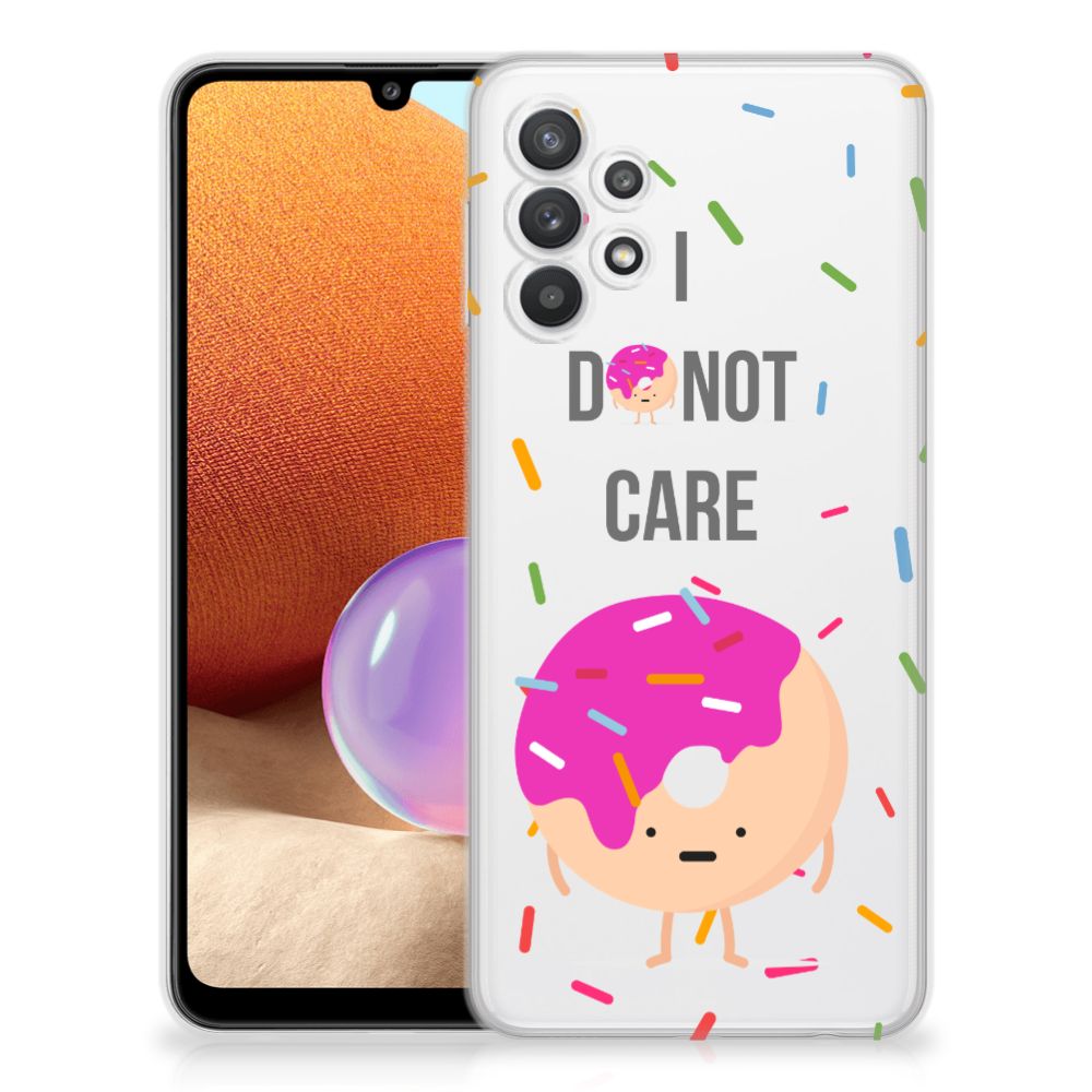 Samsung Galaxy A32 4G | A32 5G Enterprise Editie Siliconen Case Donut Roze B2C Telecom