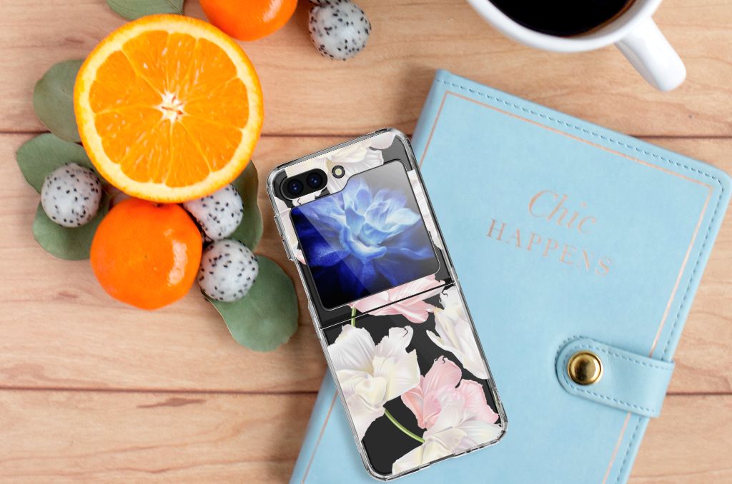 Samsung Galaxy Z Flip 5 TPU Case Lovely Flowers