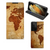 Samsung Galaxy S21 Ultra Book Cover Wereldkaart - B2C Telecom