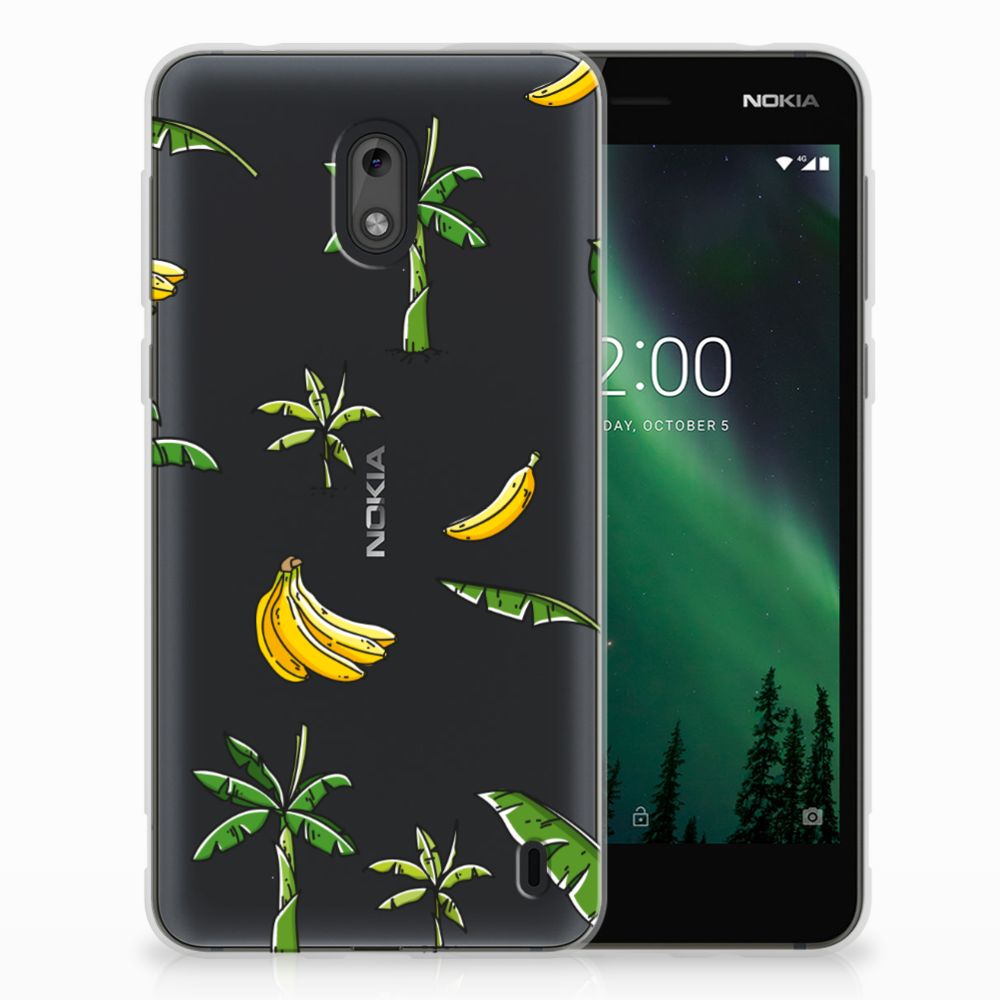 Nokia 2 TPU Case Banana Tree