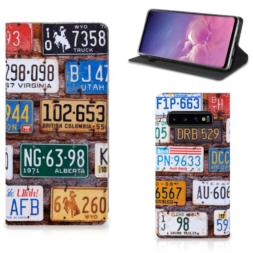 Samsung Galaxy S10 Stand Case Kentekenplaten