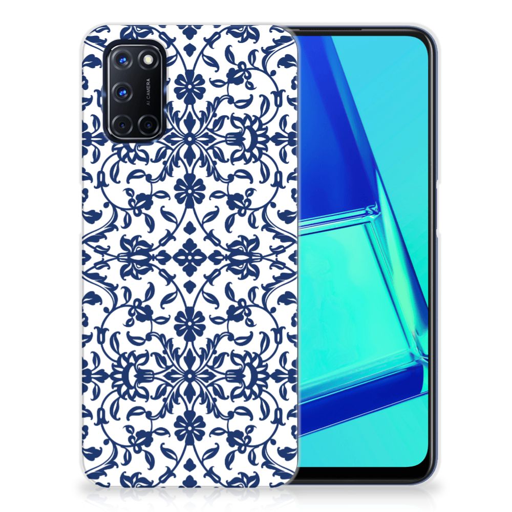 OPPO A52 | A72 TPU Case Flower Blue B2C Telecom