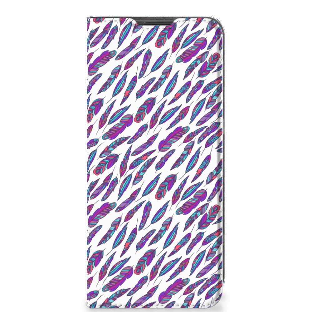 OnePlus 10 Pro Hoesje met Magneet Feathers Color - B2C Telecom