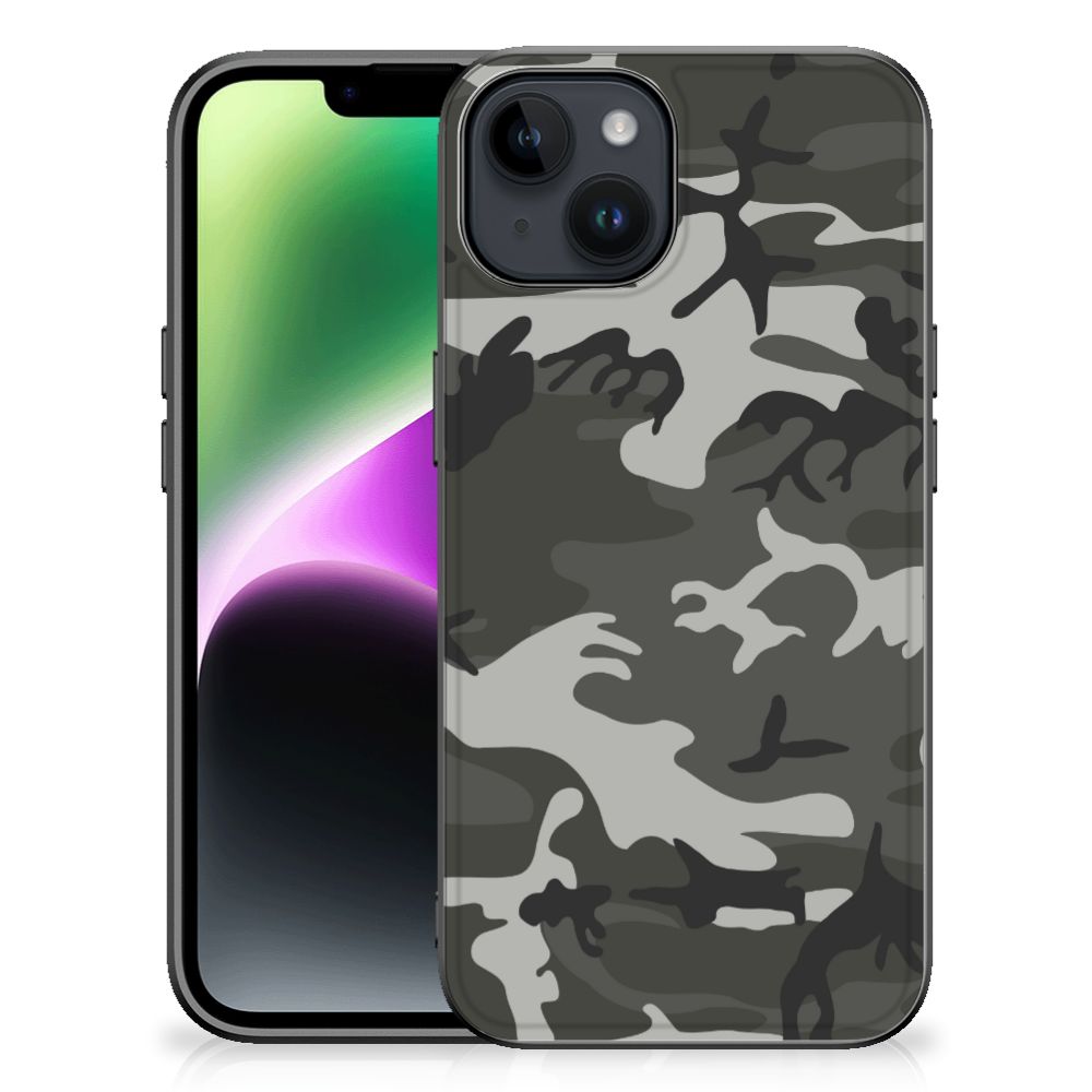 iPhone 15 Back Case Army Light