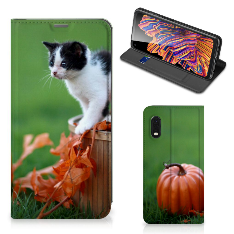 Samsung Xcover Pro Hoesje maken Kitten - B2C Telecom