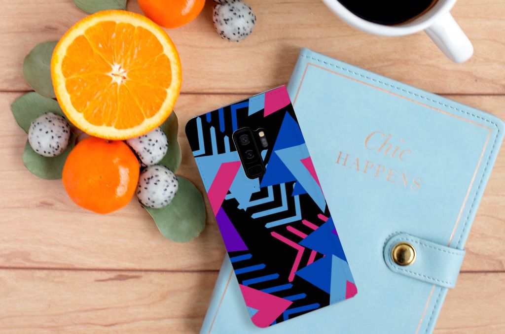 Samsung Galaxy S9 Plus Stand Case Funky Triangle