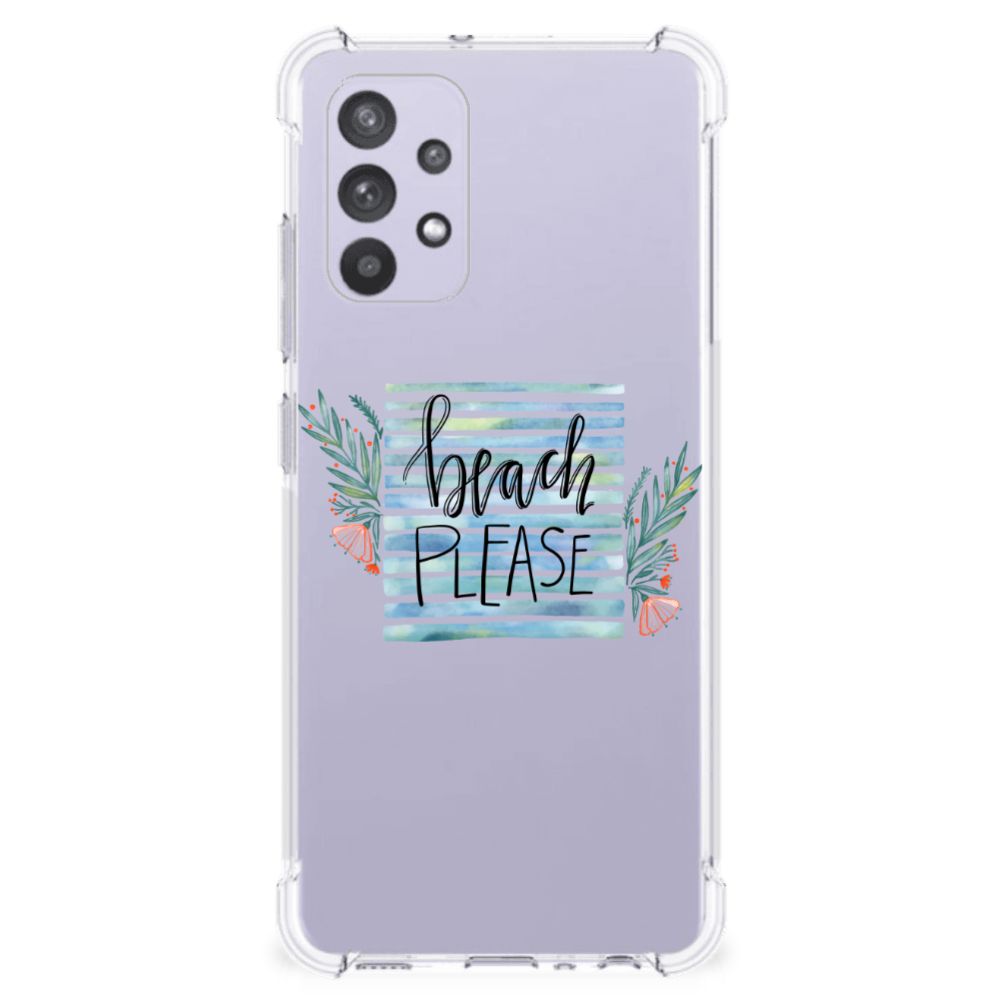 Samsung Galaxy A32 4G | A32 5G Enterprise Editie Stevig Bumper Hoesje Boho Beach B2C Telecom