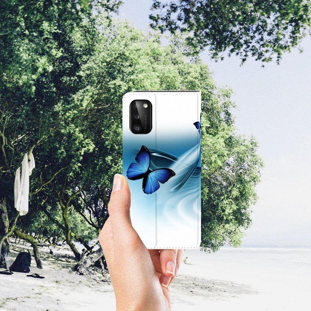 Samsung Galaxy A41 Hoesje maken Vlinders - B2C Telecom