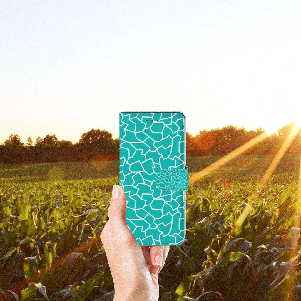 Honor 20 Pro Hoesje Cracks Blue
