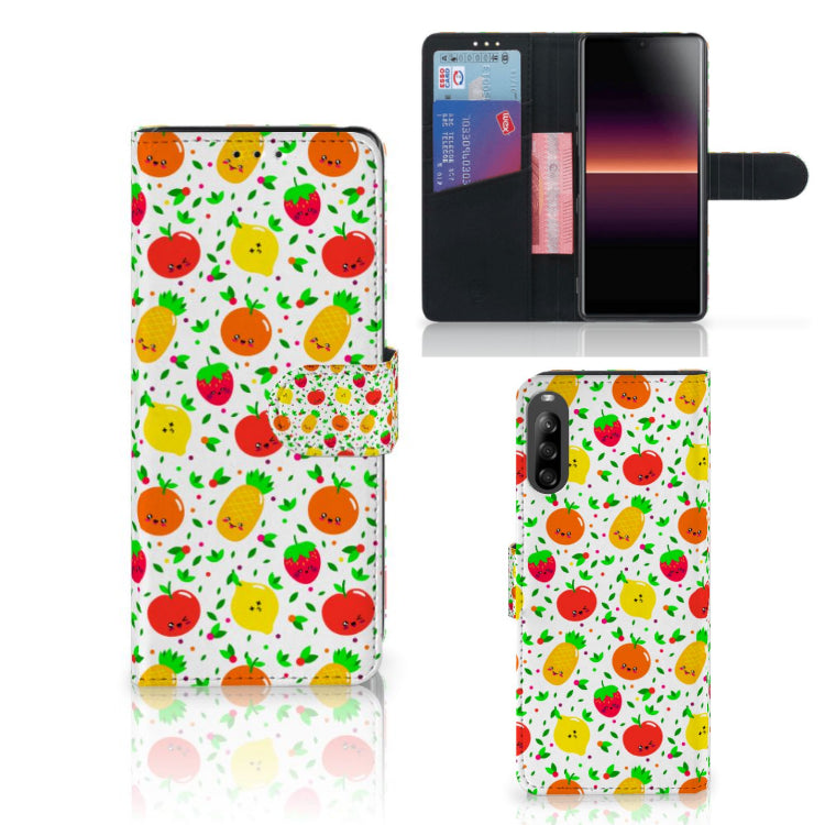 Sony Xperia L4 Book Cover Fruits