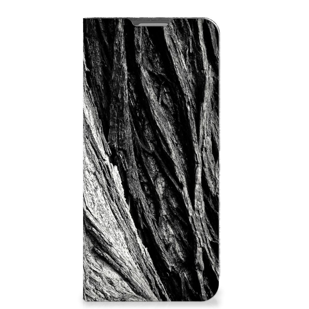 Book Wallet Case OPPO Reno8 Lite Boomschors Grijs - B2C Telecom