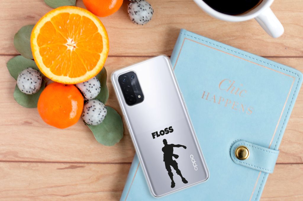 OPPO A93 5G Telefoonhoesje met Naam Floss