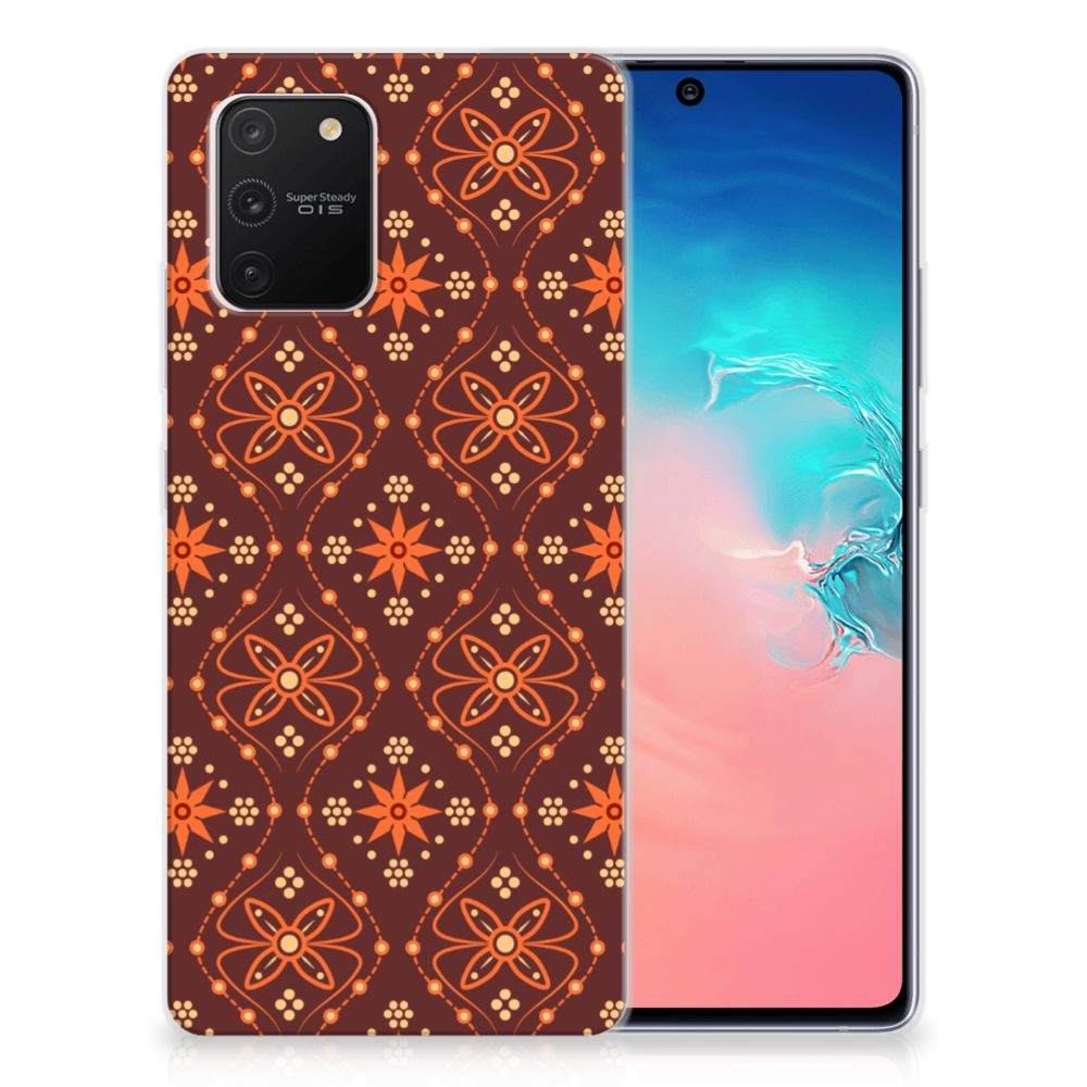 Samsung Galaxy S10 Lite TPU bumper Batik Brown B2C Telecom