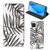 Huawei P40 Lite Smart Cover Leaves Grey - B2C Telecom