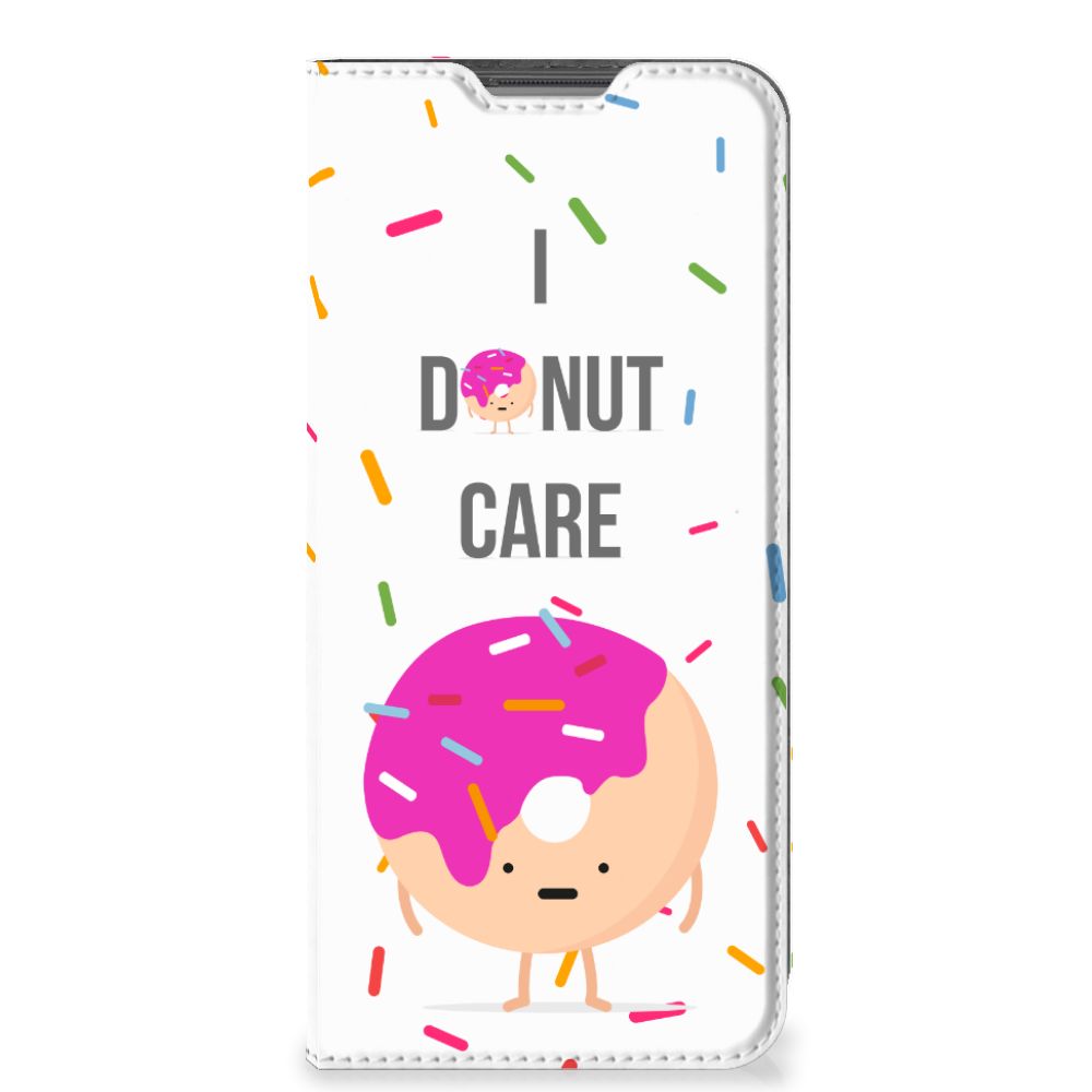 OPPO A96 | A76 Flip Style Cover Donut Roze - B2C Telecom