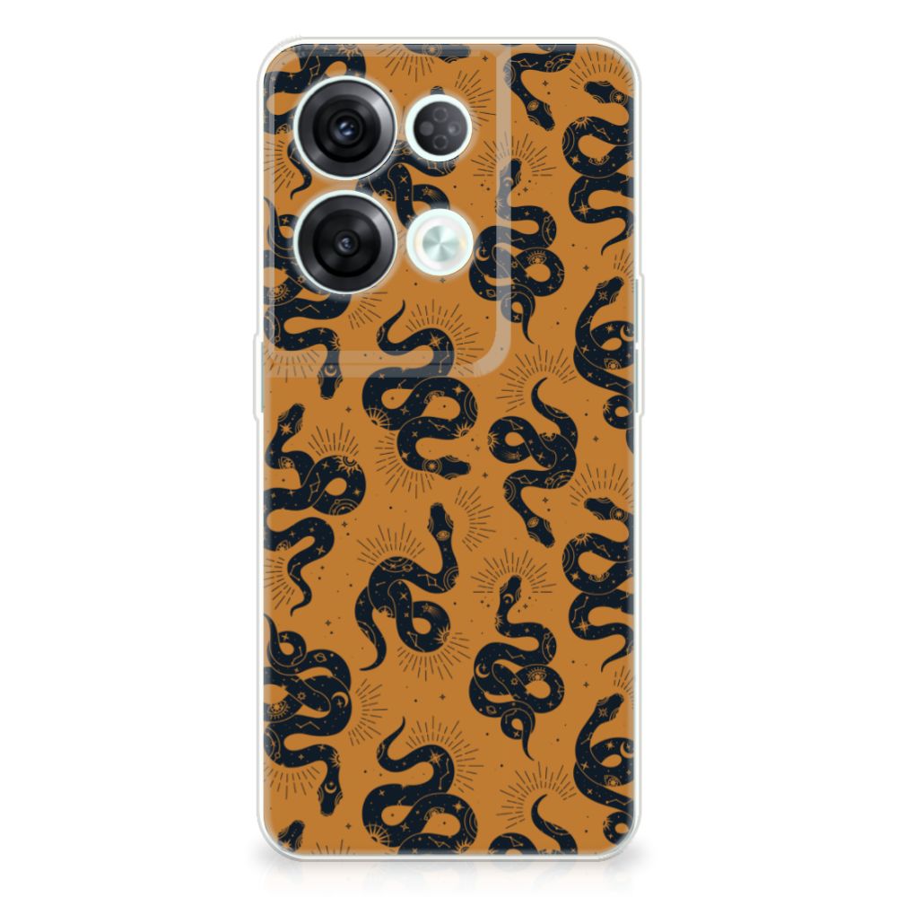 TPU Hoesje voor OPPO Reno8 Pro Snakes B2C Telecom