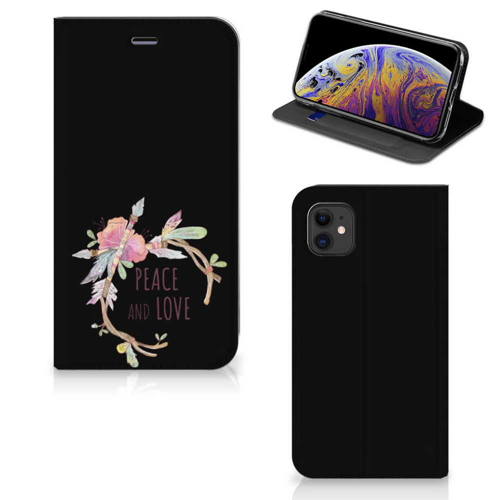 Apple iPhone 11 Magnet Case Boho Text