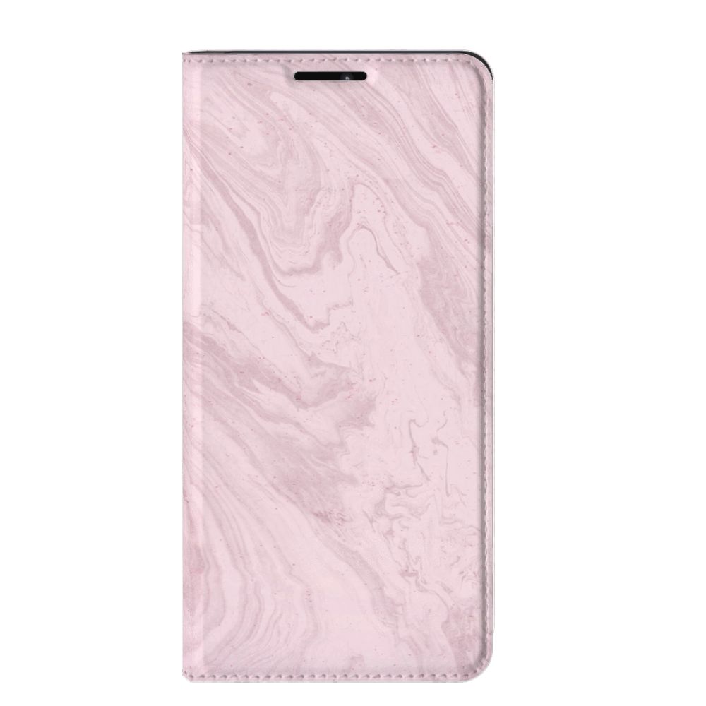 Motorola Edge 20 Pro Standcase Marble Pink - Origineel Cadeau Vriendin - B2C Telecom