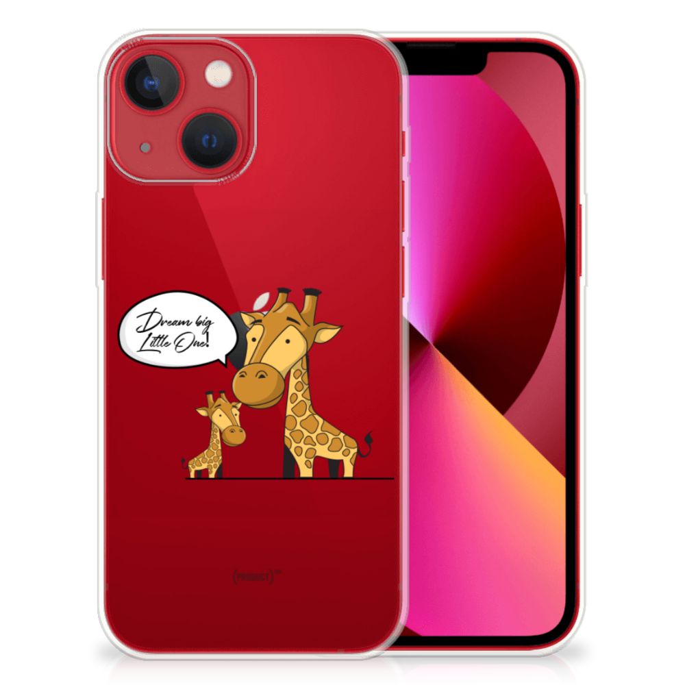 Apple iPhone 13 Telefoonhoesje met Naam Giraffe