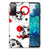 Mobiel Case Samsung Galaxy S20 Skull Red