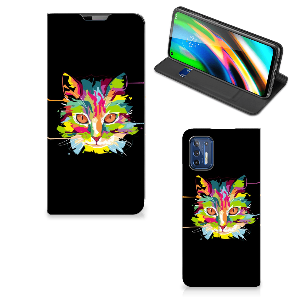 Motorola Moto G9 Plus Magnet Case Cat Color - B2C Telecom