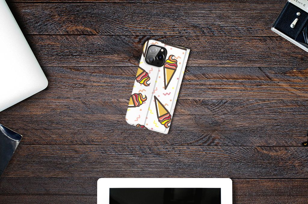iPhone 14 Pro Max Flip Style Cover Icecream - B2C Telecom