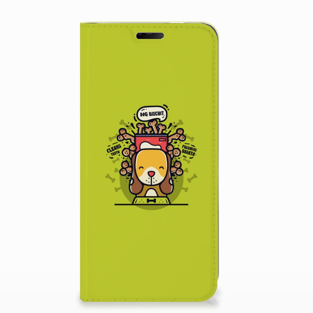 Nokia 7.1 (2018) Magnet Case Doggy Biscuit