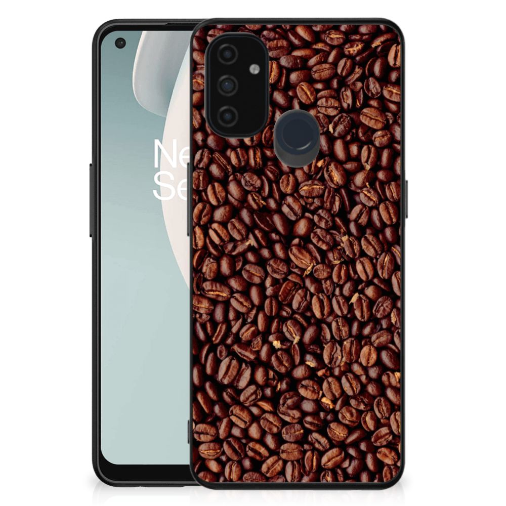 OnePlus Nord N100 Back Cover Hoesje Koffiebonen