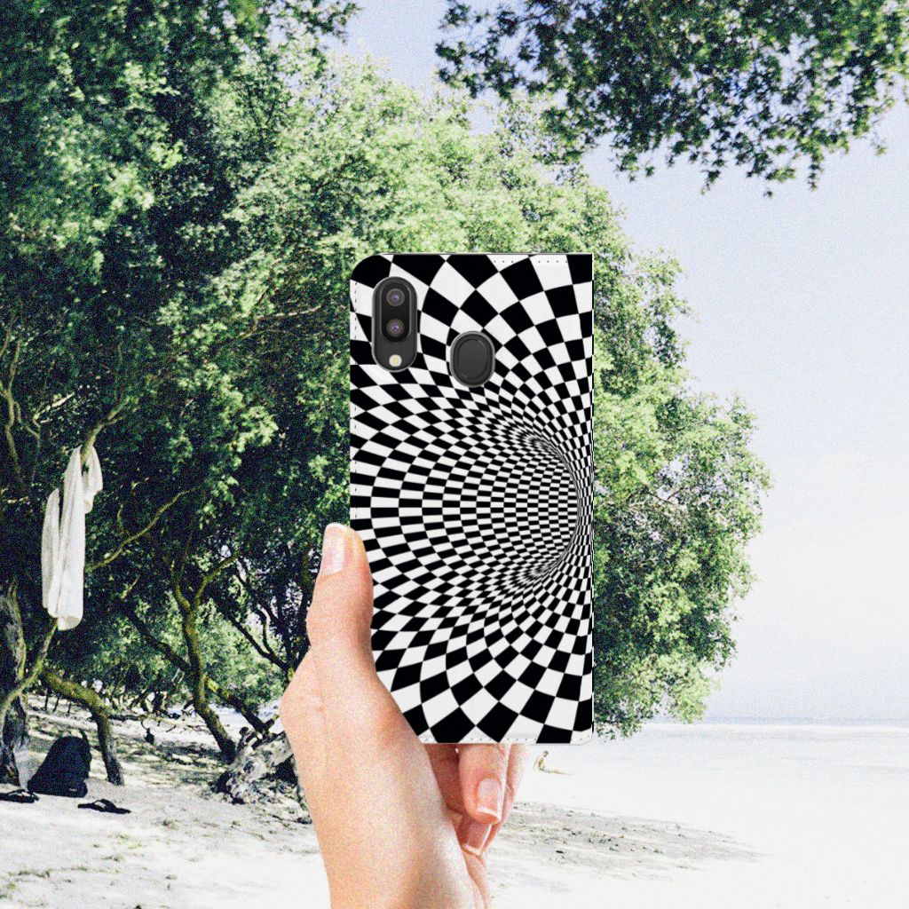 Samsung Galaxy M20 Stand Case Illusie