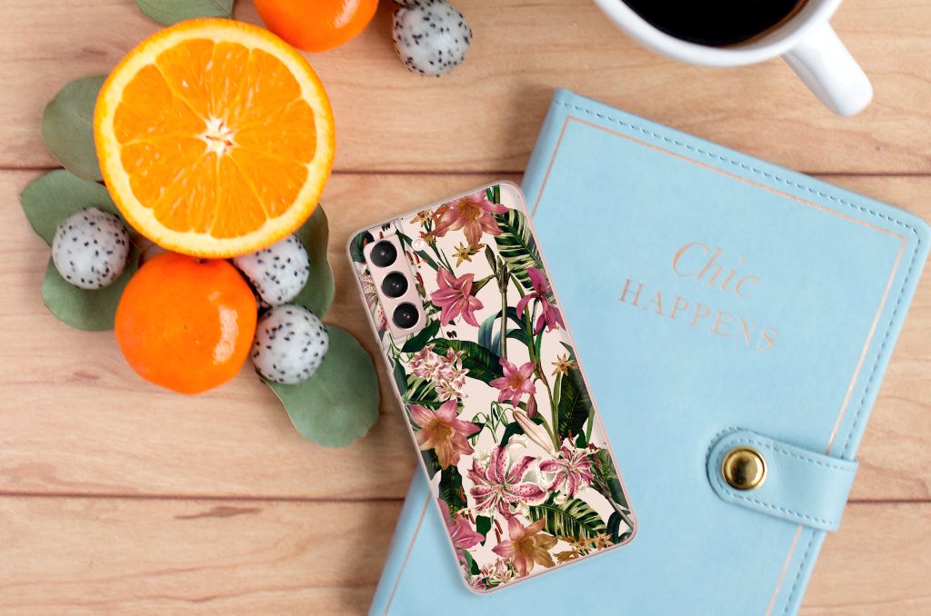 Samsung Galaxy S21 TPU Case Flowers B2C Telecom