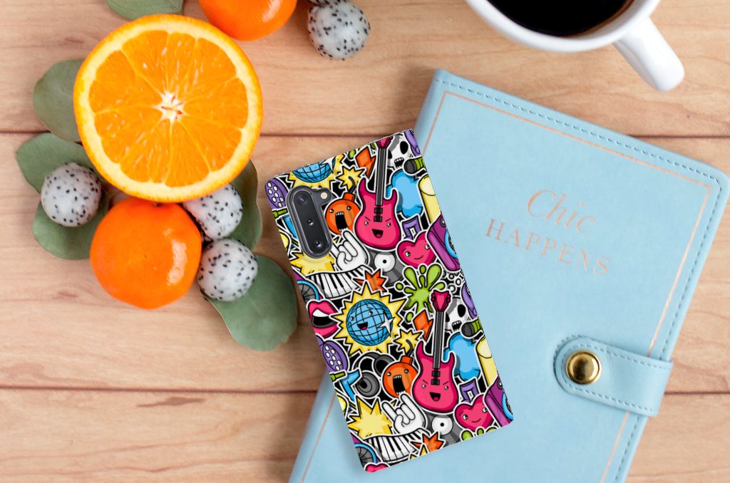 Samsung Galaxy Note 10 Hippe Standcase Punk Rock