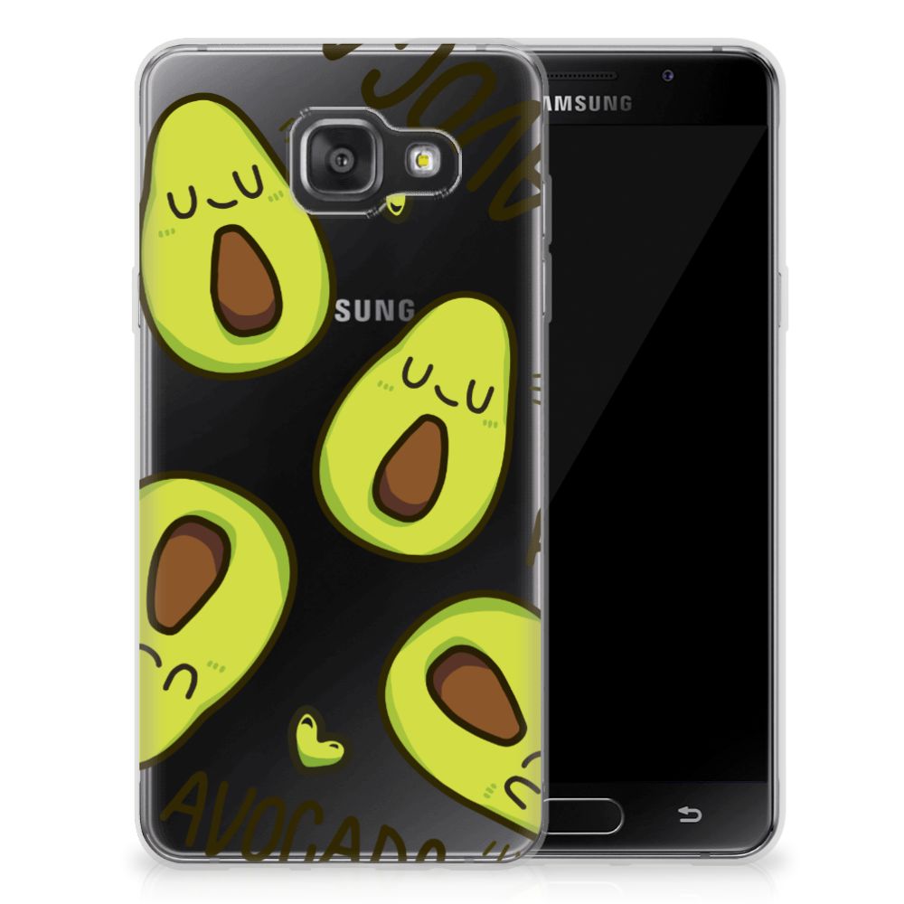 Samsung Galaxy A3 2016 Telefoonhoesje met Naam Avocado Singing