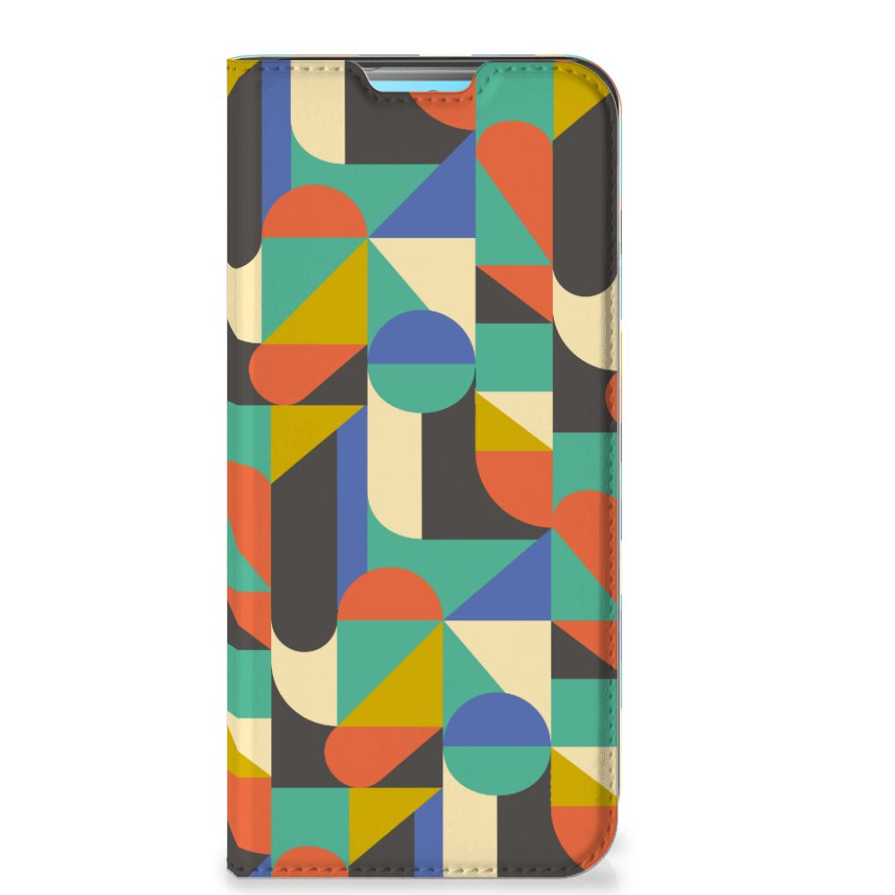 Xiaomi Redmi 10 Hoesje met Magneet Funky Retro - B2C Telecom