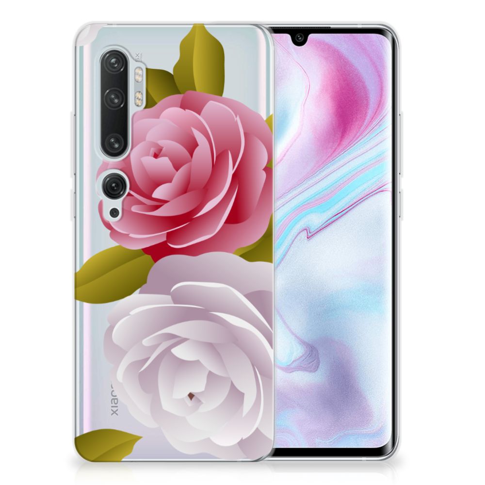 Xiaomi Mi Note 10 Pro TPU Case Roses B2C Telecom
