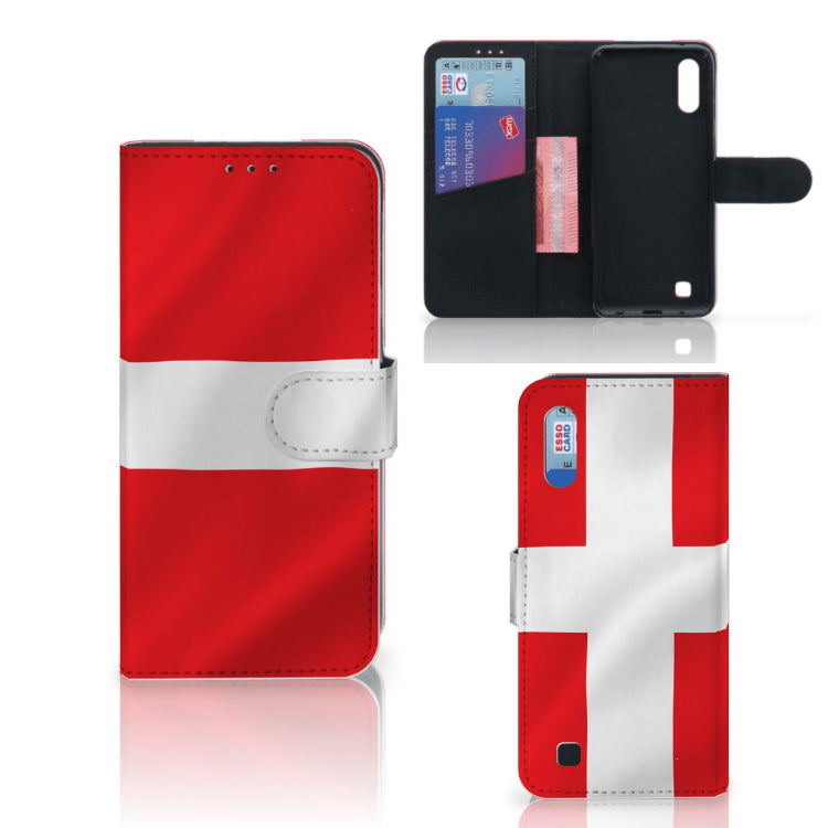Samsung Galaxy M10 Bookstyle Case Denemarken