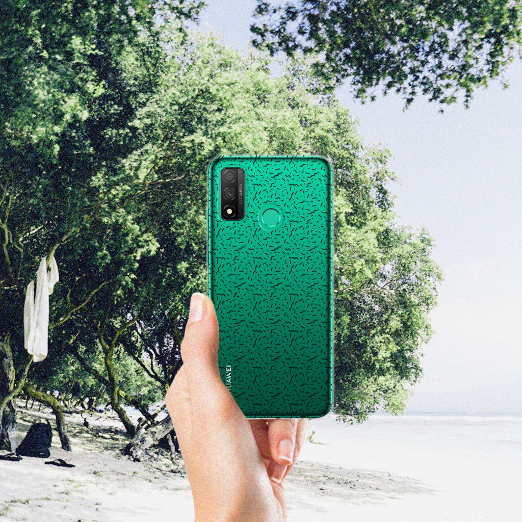 Huawei P Smart 2020 TPU bumper Stripes Dots B2C Telecom